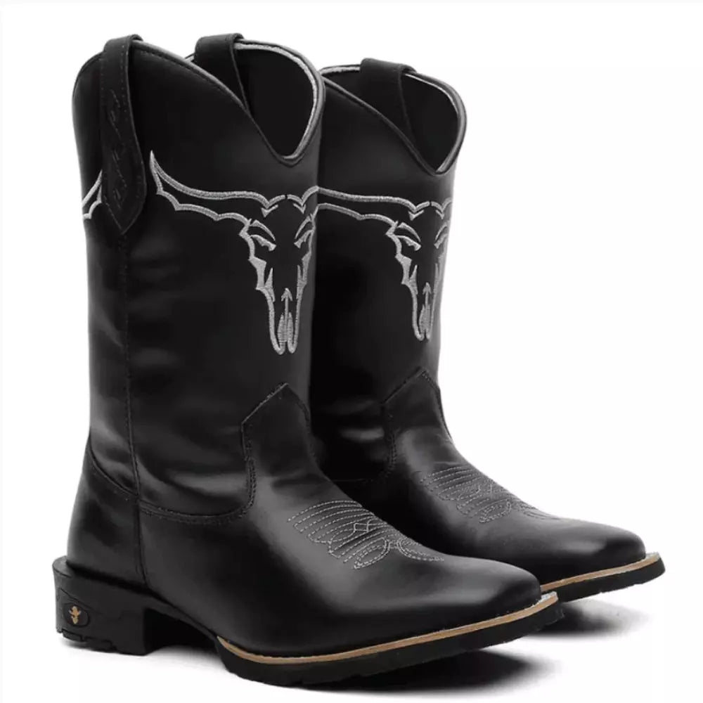 Bota Texana Masculina "Boi da Cara Preta" - Esporatto