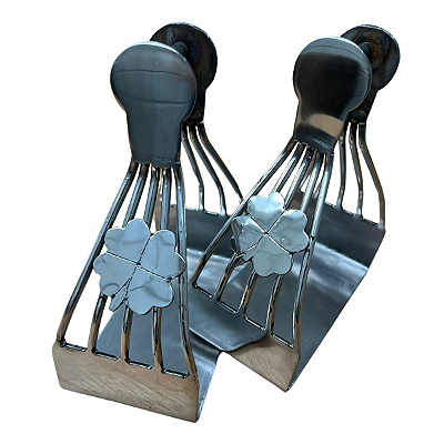 Estribo Mexicano de Couro Infantil